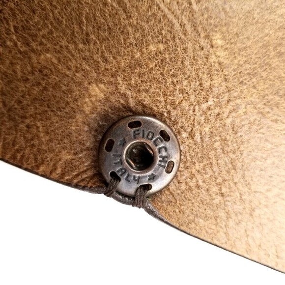 Vintage Loyd Maish Leather Letter Envelope Satchel Bag Crossbody Purse Brown - Picture 7 of 12